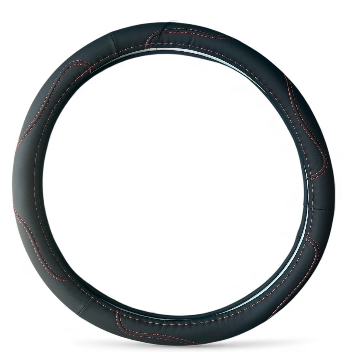 GENERICO - Forro Cubre Volante De Autos Eco Cuero Alta Calidad 38cm