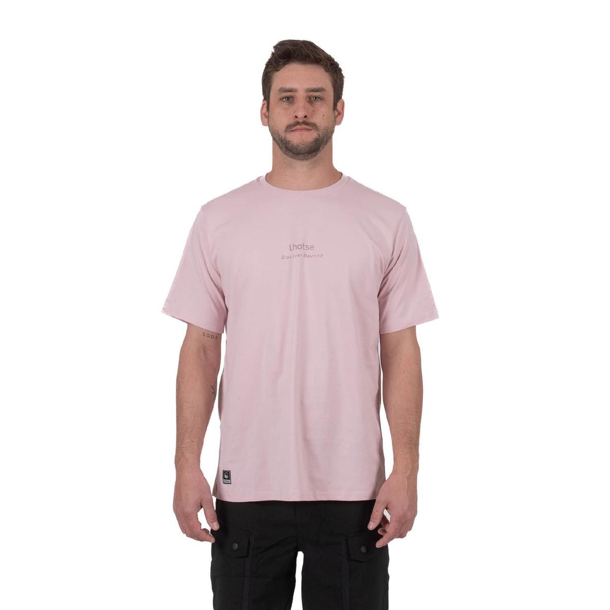 LHOTSE - Polera Manga Corta Hombre Micelio Mycena Lhotse