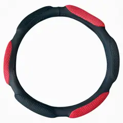 GENERICO - Forro Cubre Volante De Auto Eco Cuero Malla Espuma 38cm