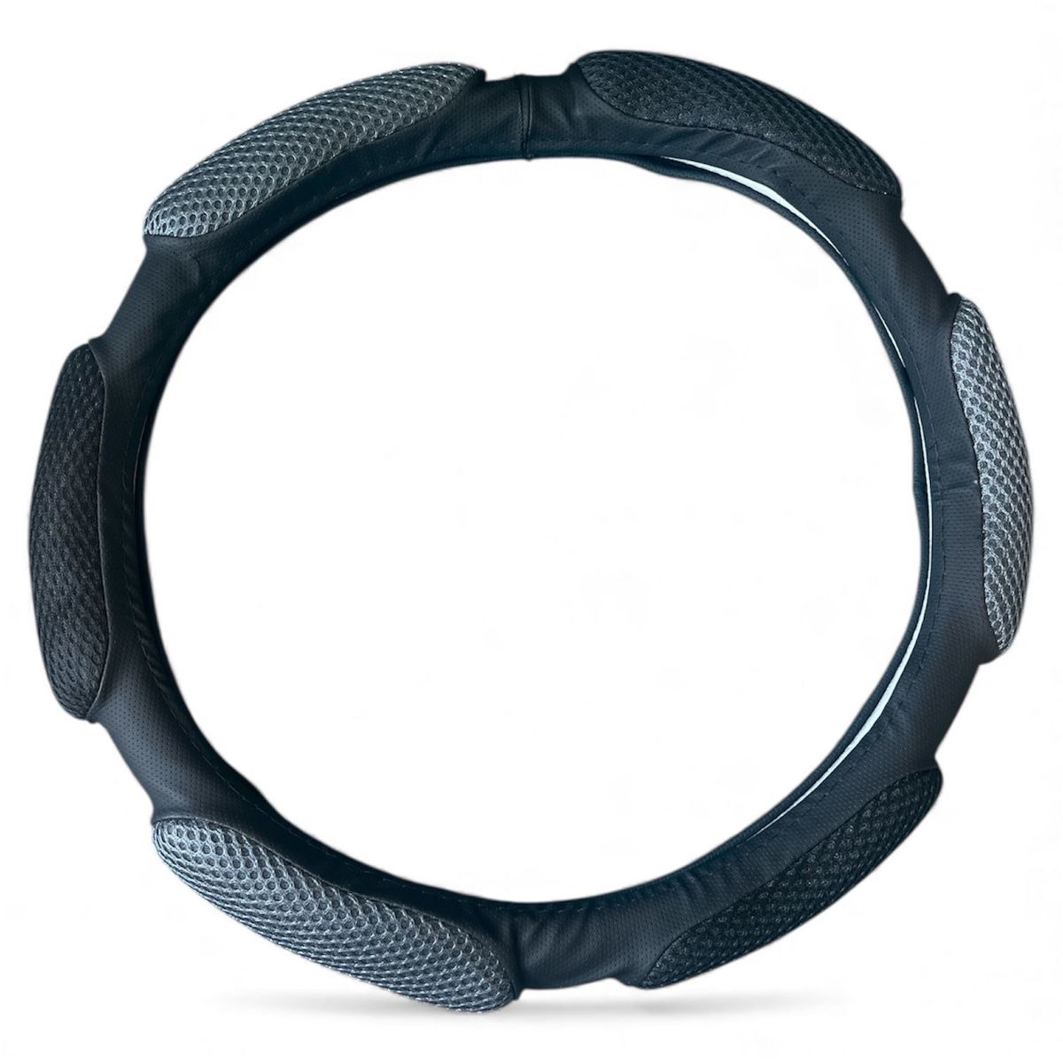 GENERICO - Forro Cubre Volante De Auto Eco Cuero Malla Espuma 38cm