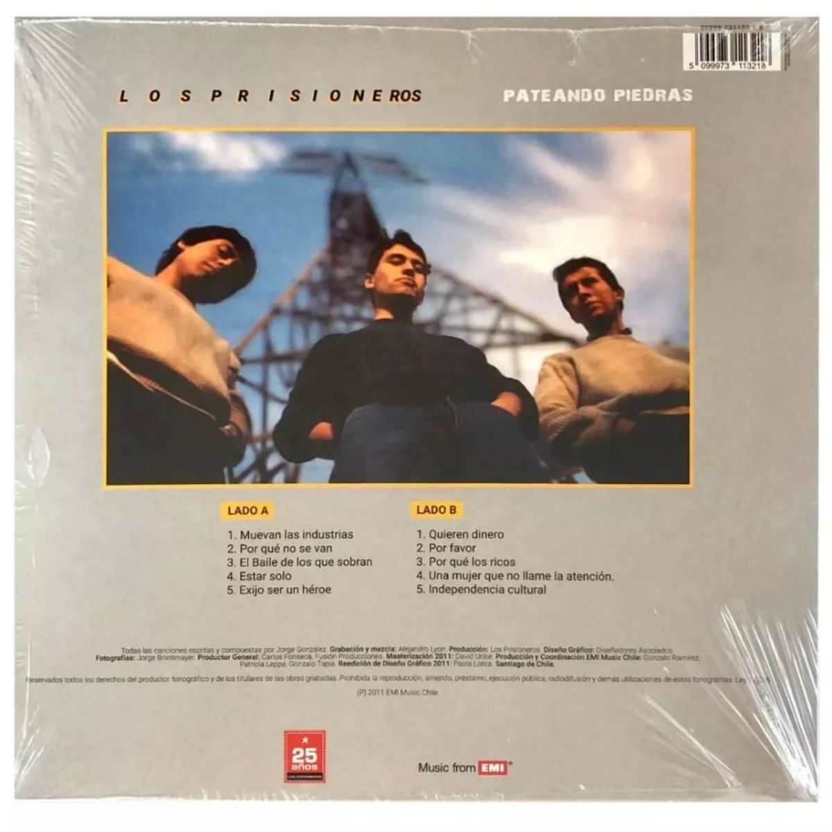 GENERICO - Vinilo Los Prisioneros Pateando Piedras