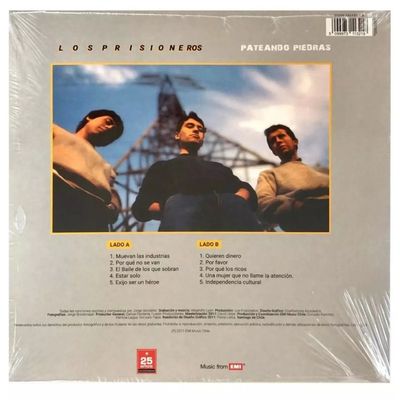 Imagen 2 del producto Vinilo Los Prisioneros Pateando Piedras