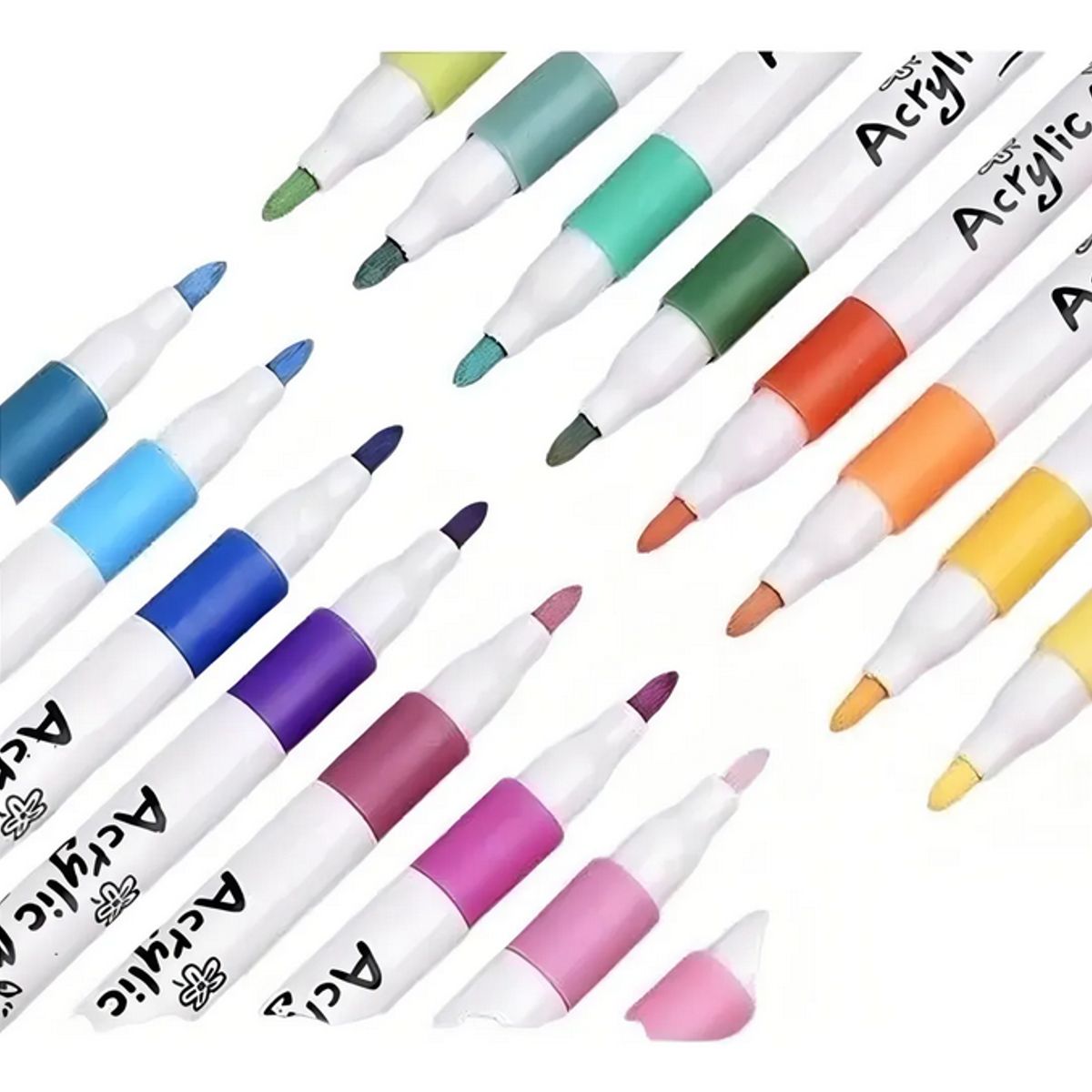 Okay lapices acrilicos marcadores 60 colores, marca GENERICO - Foto Principal
