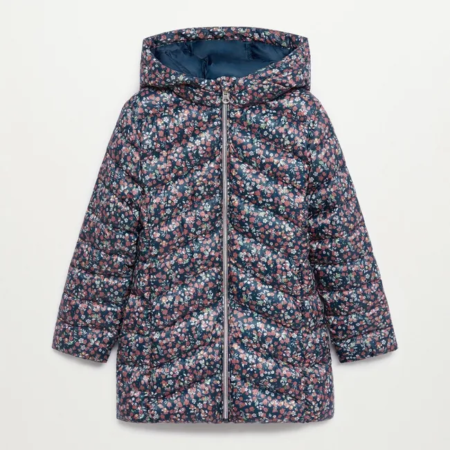 MANGO KIDS - Anorak Acolchado Estampado Floral Niña