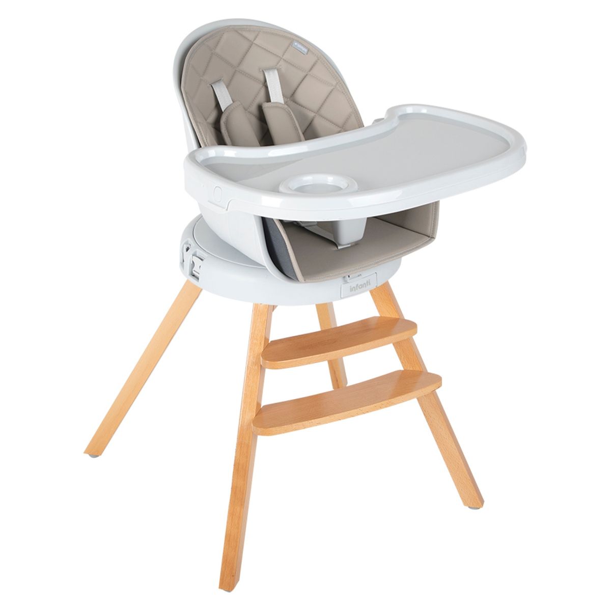 INFANTI - Infanti Silla de Comer Alta 360 Gris