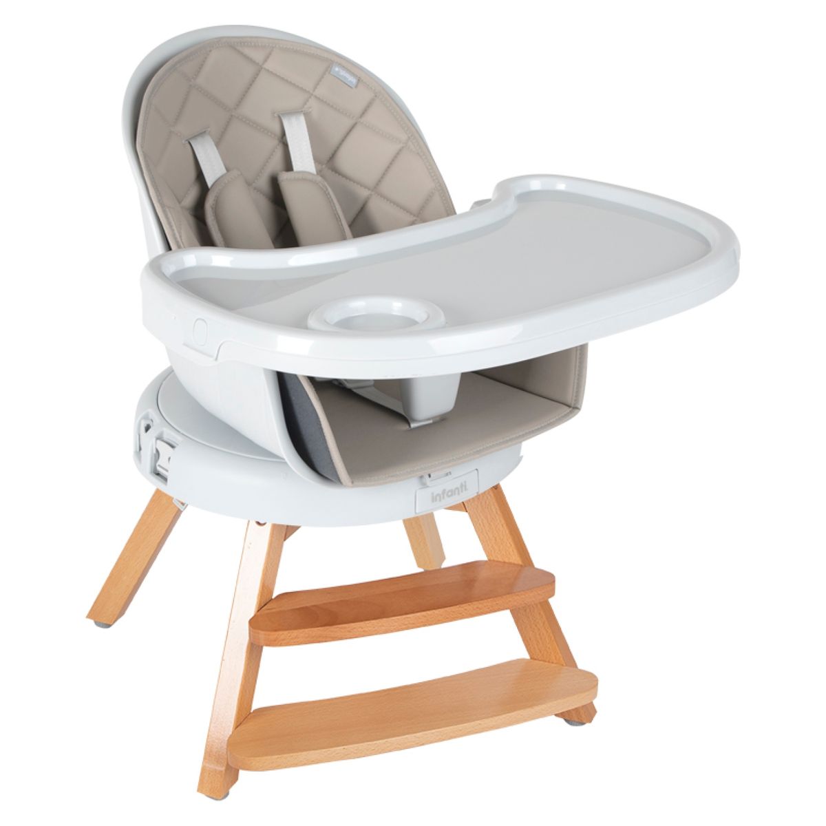 INFANTI - Infanti Silla de Comer Alta 360 Gris