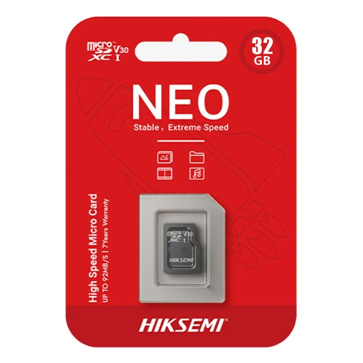 HIKVISION - Tarjeta Memoria Micro Sd 32gb Hiksemi Hikvision Neo Hc C10
