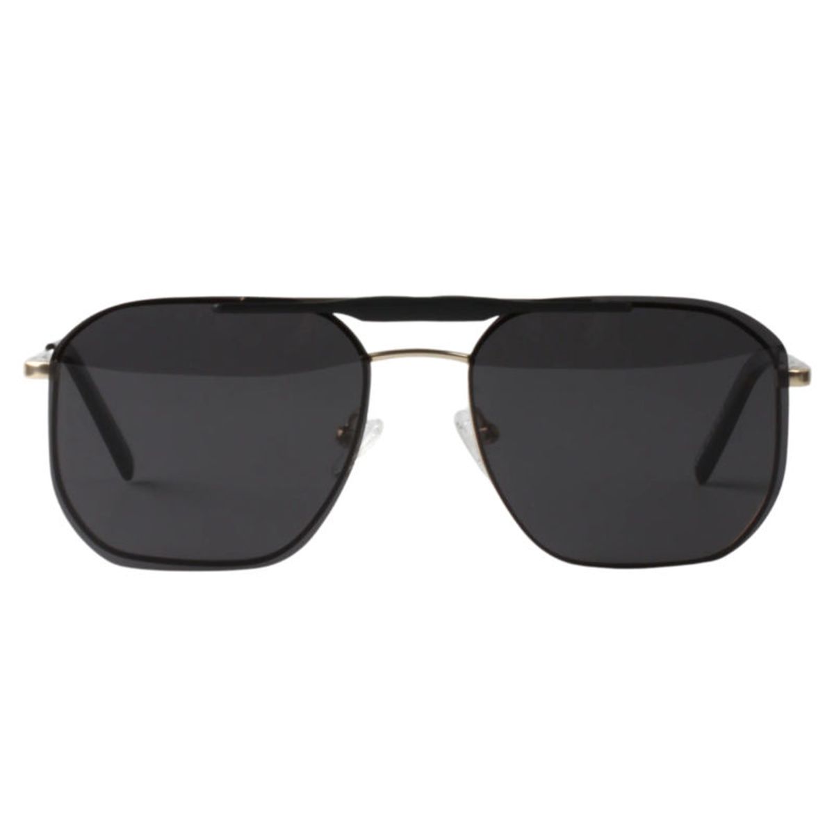 GENERICO - Gafas Aviador Light Silver con Clip-On UV 400