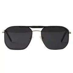 GENERICO - Gafas Aviador Light Silver con Clip-On UV 400