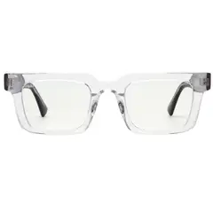 GENERICO - Gafas WAVE con marco transparente y patillas negras