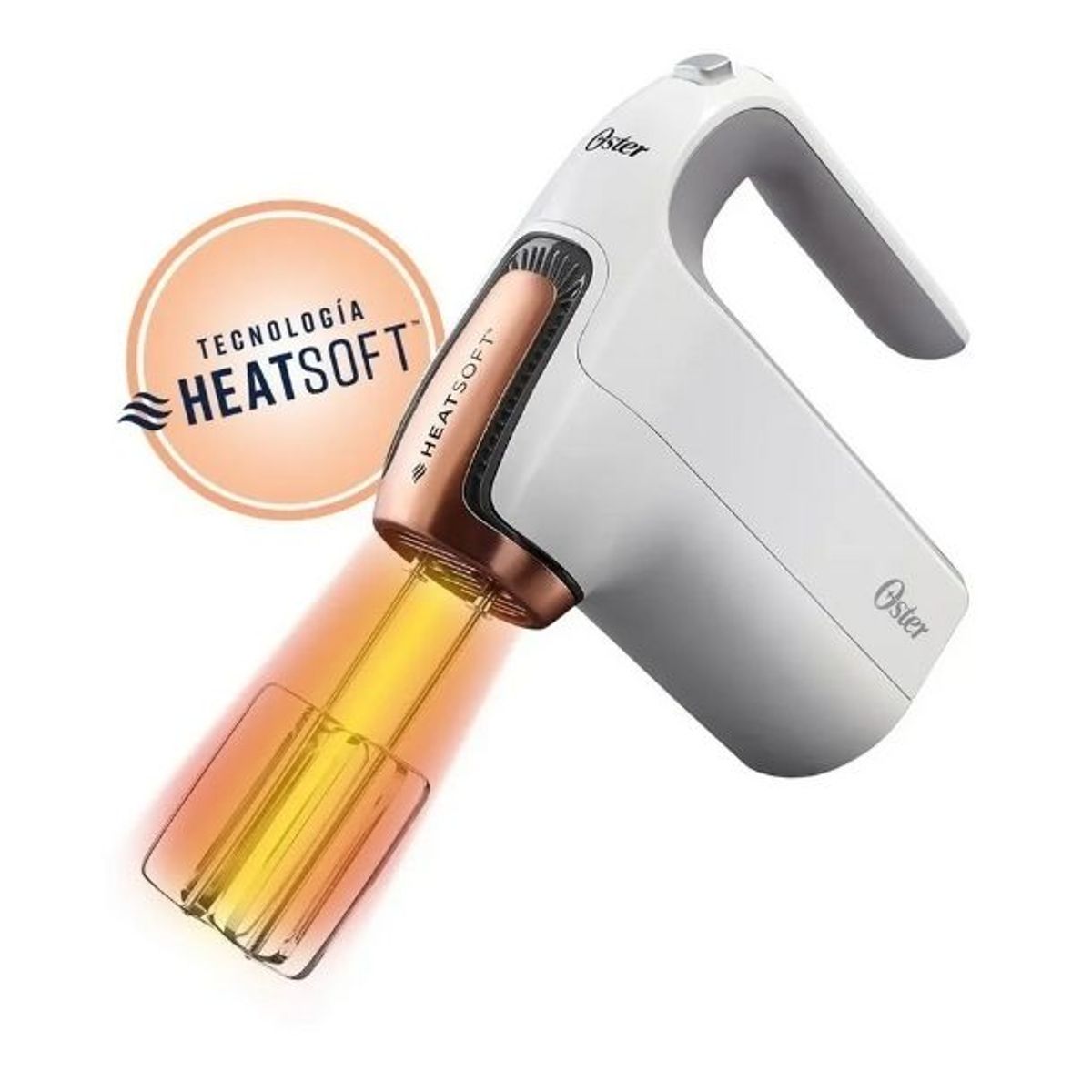 OSTER - Batidora De Mano Oster® Tecnología Heatsoft Fpsthmamr Color Blanco Frecuencia 50
