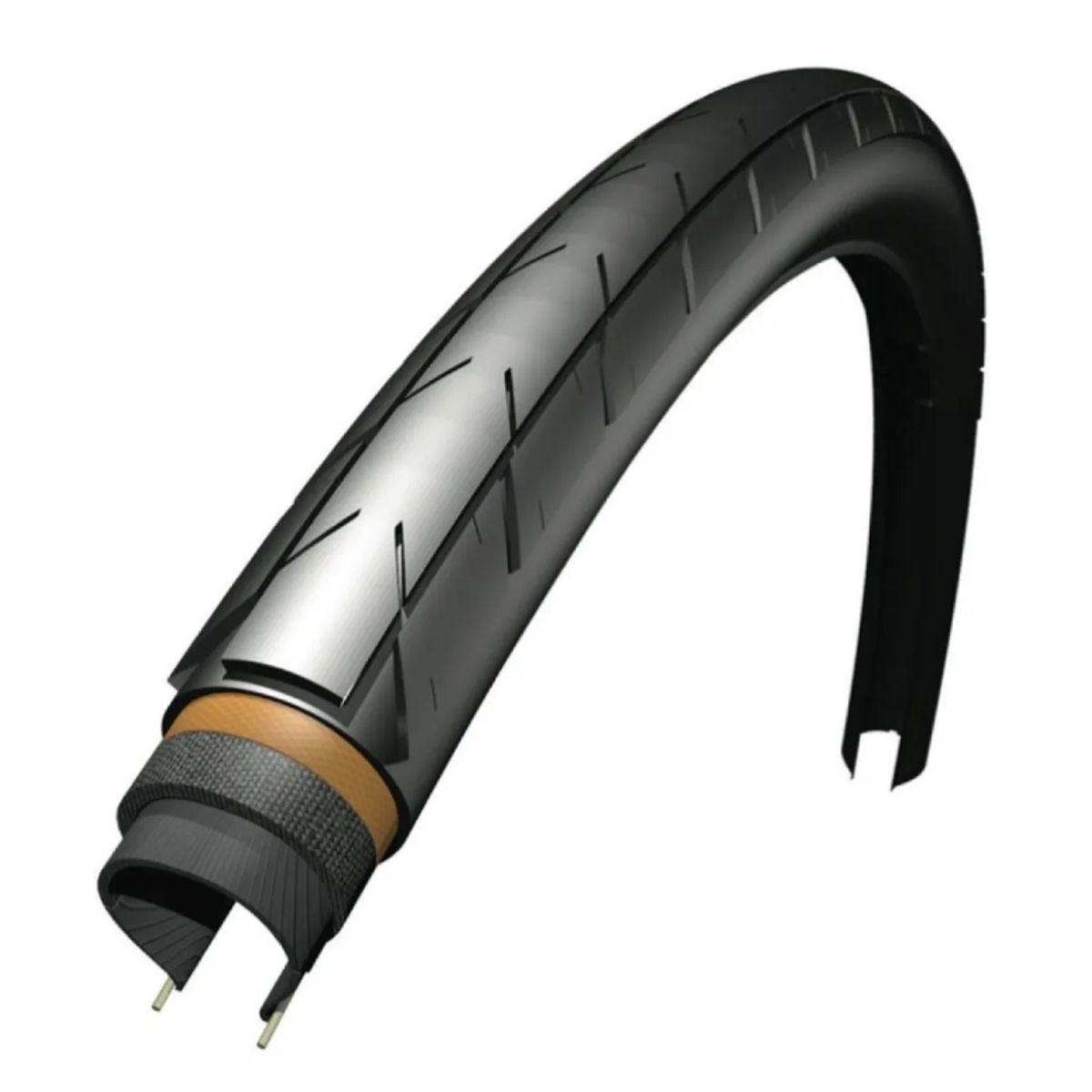 DURO - NEUMATICO KEVLAR RUTA BICICLETA DURO 700X25C STINGER 120TPI