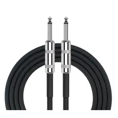 GENERICO - Cable Instrumento Guitarra o Bajo 6 Metros Plug