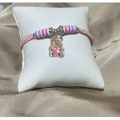 GENERICO - Pulsera Capibara Pink Rainbow