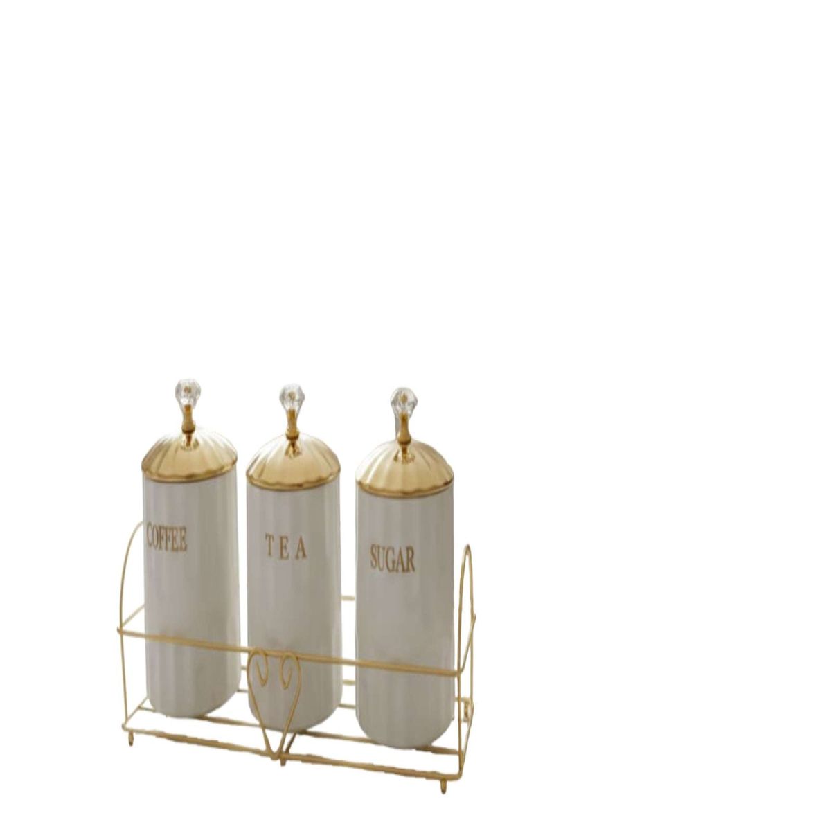 GENERICO - Set de 3 recipientes hermeticos Blanco
