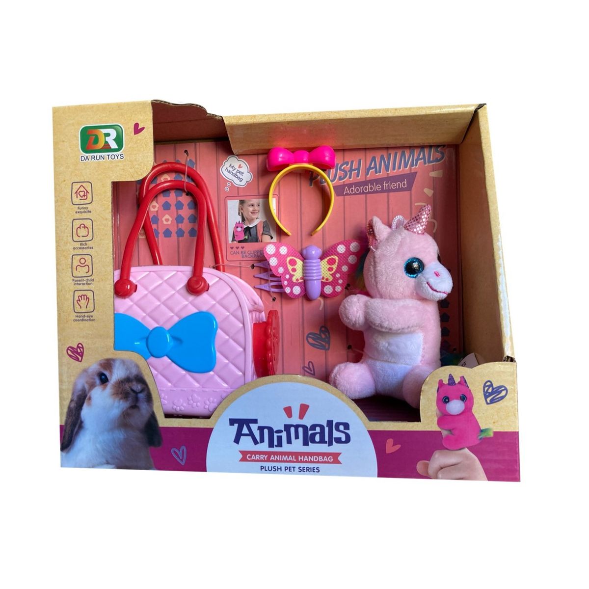 GENERICO - Unicornio con accesorios y bolso para transportar