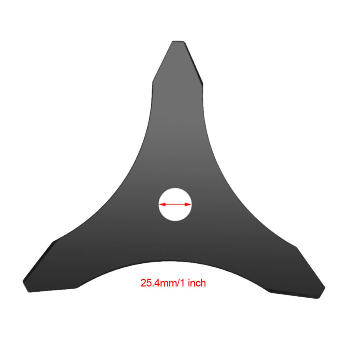 KINDA NICE - Genérico Cuchilla De 3 Hojas Puntas Para Desbrozadora