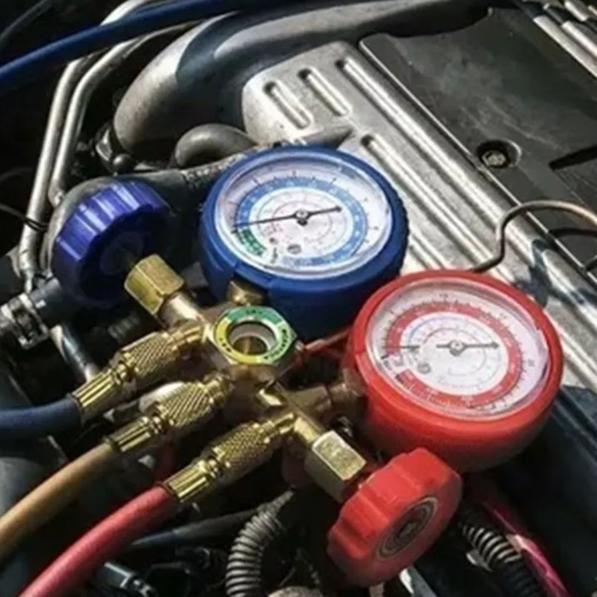 KINDA NICE - Aire Acondicionado De Coche Fluorado Doble Dial