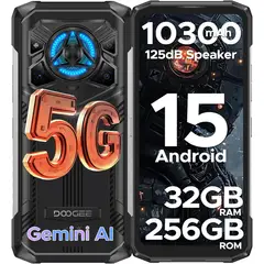 DOOGEE - 5G Blade20 Play Celular 32GB+256GB Android15-silver