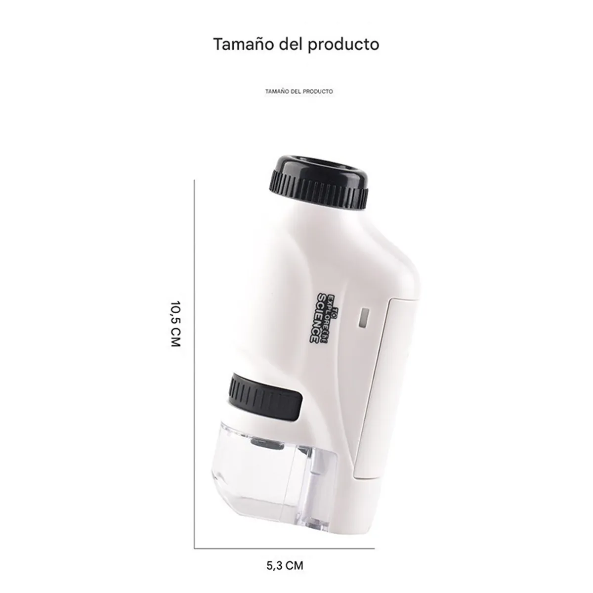KINDA NICE - Juguete De Experimento Científico Con Microscopio Para Niños