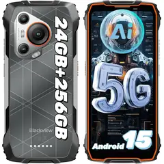 BLACKVIEW - BL7000 5G Celular 24GB+256GB Android15-black