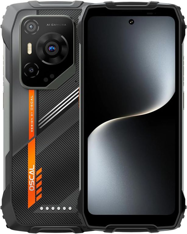 OSCAL PILOT 3 5G Celular 36GB+256GB 7500Amh Android15-black