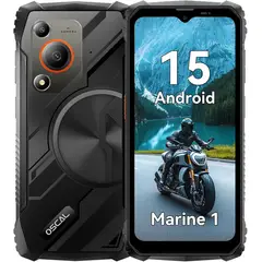 OSCAL - MARINE 1 Celular 12GB+128GB Android15-black