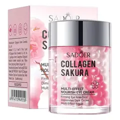 GENERICO - Crema Contorno de Ojos Collagen Sakura Reafirma y Disminuye Ojeras Multiefecto