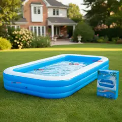 LINE - Piscina Inflable Rectangular 305X183X60cm Color Azul