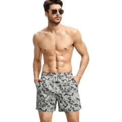 LOOK SHOP - Traje De Baño Hombre. Diferentes Diseños. Short De Playa 005
