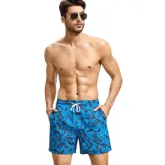 LOOK SHOP - Traje De Baño Hombre. Diferentes Diseños. Short De Playa 005