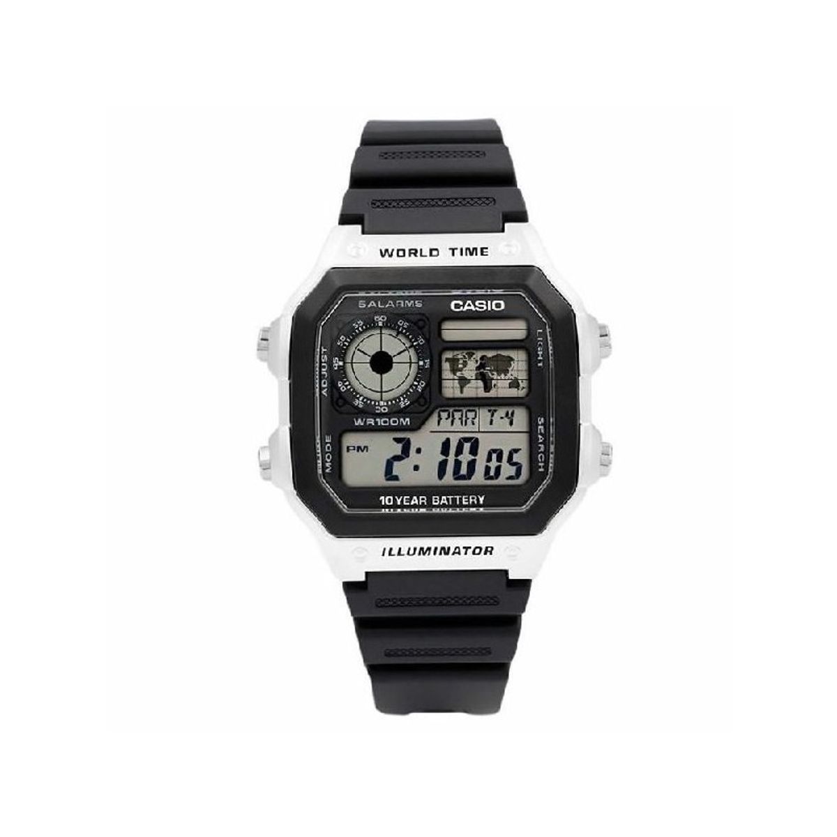 CASIO - RELOJ CASIO AE1200WH-1A HOMBRE DEPORTIVO SUMERGIBLE