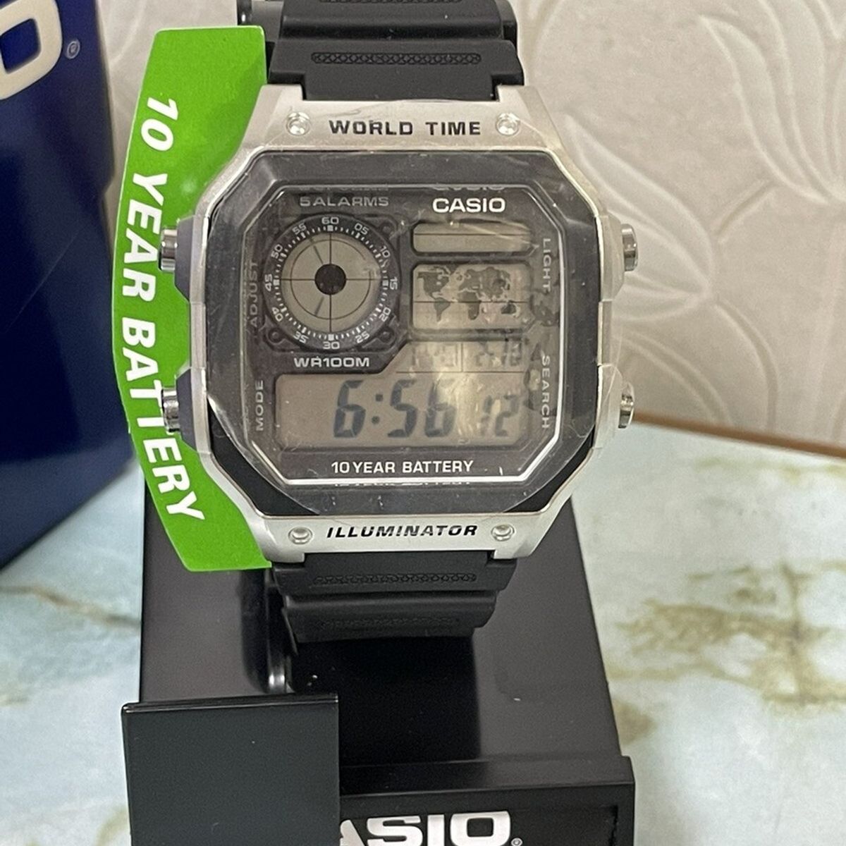 CASIO - RELOJ CASIO AE1200WH-1A HOMBRE DEPORTIVO SUMERGIBLE