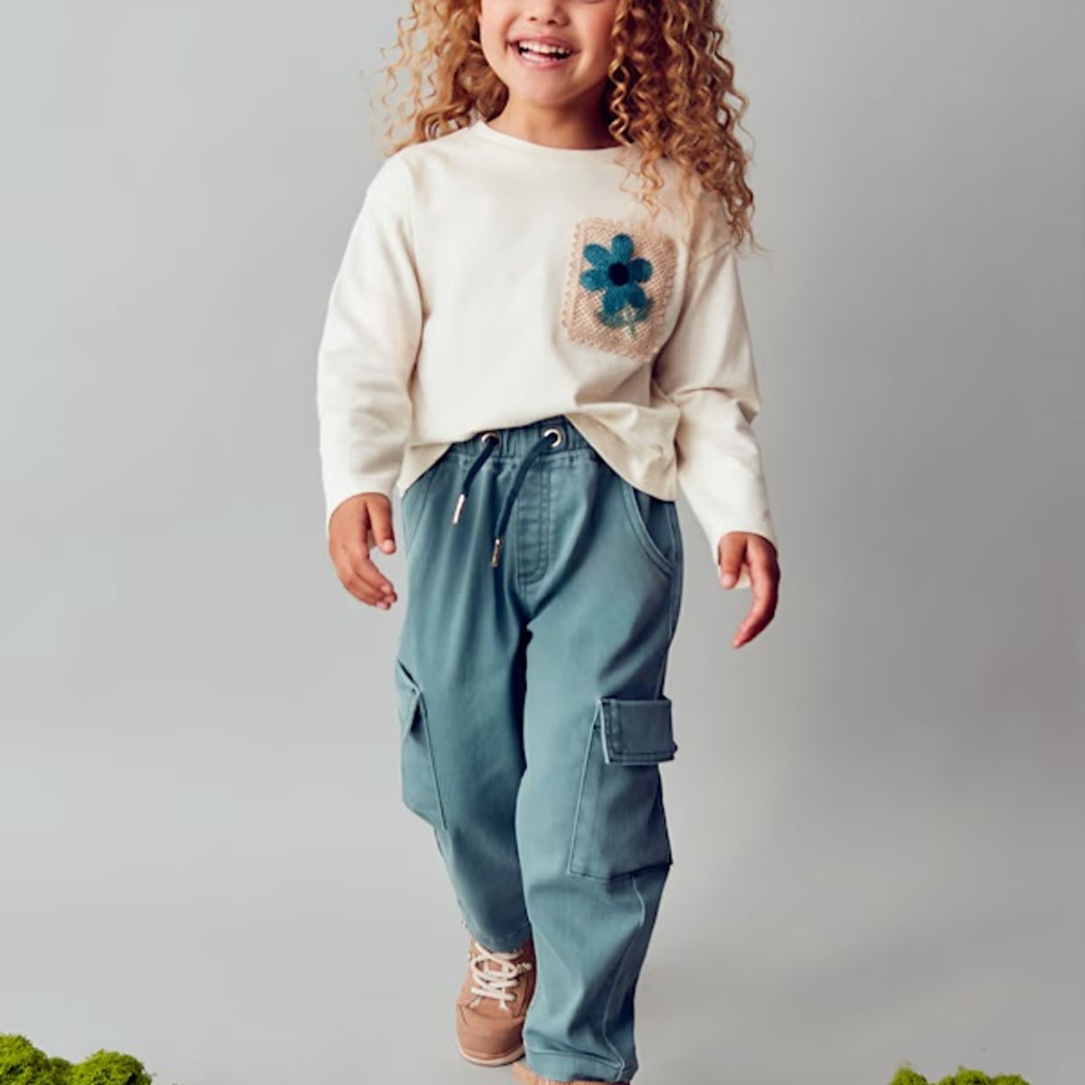 MAYORAL - Pantalón largo  de estilo cargo