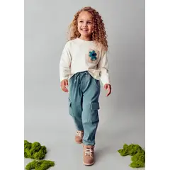 MAYORAL - Pantalón largo de estilo cargo