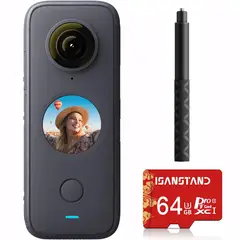 INSTA 360 - Insta360 X2 Cámara de acción 360 Set - Reacondicionado