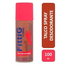 GENERICO - Talco Fittig Desodorante Spray Cobre 100g