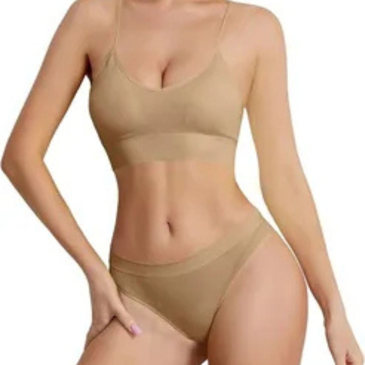 LOOK SHOP - Lencería Conjunto Ropa Interior Sosten + Calzon. Dos Piezas 666