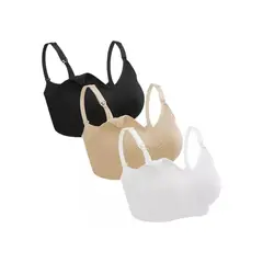 LOOK SHOP - Pack 3 Sostén De Lactancia Sostén Maternal Elasticado 54