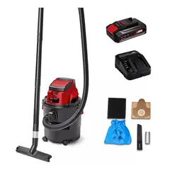 EINHELL - Aspiradora 18v 15lts Polvo Agua Bat+ Carg 2347145-12