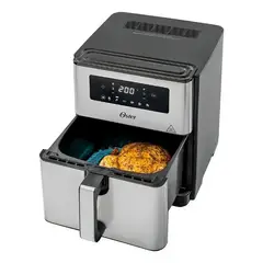 OSTER - Freidora De Aire Digital Oster® Con Capacidad De 9l CKSTAF90 Color Gris oscuro Acero Inoxidable