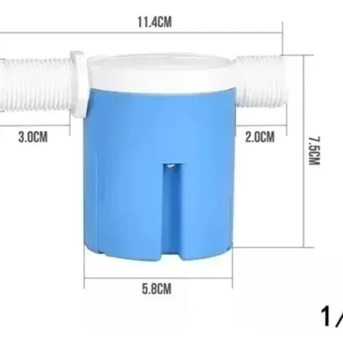 GENERICO - Válvula Flotante Flotador Para Estanque De Agua 12