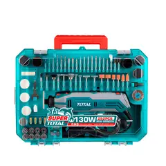 TOTAL TOOLS - Herramienta Multiuso 130W + 251 Accesorios Total