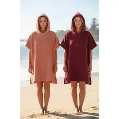 LOOK SHOP - Pack 2 Toalla Mujer De Baño Con Capucha, Secado Rápido 380