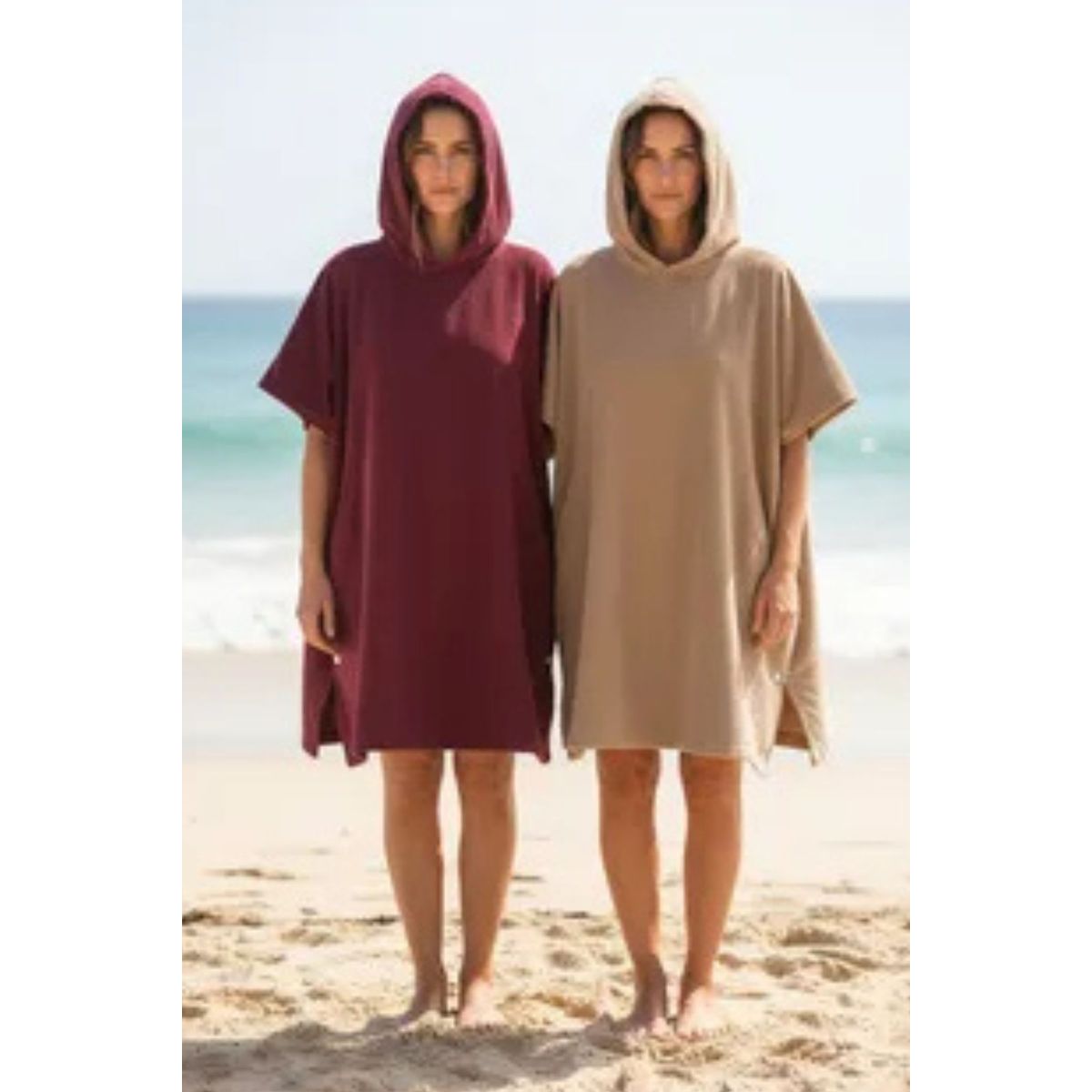 LOOK SHOP - Pack 2 Toalla Mujer De Baño Con Capucha, Secado Rápido 380