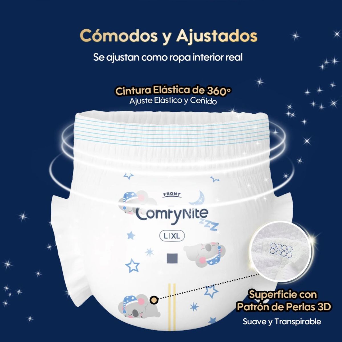 AIWIBI - Pañal Calzoncitos Pants Nocturno Comfynite Aiwibi G-XG
