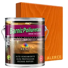 KENT - BARNIZ POLIURETANO BASE AGUA - ALTA RESISTENCIA - GALON ALERCE