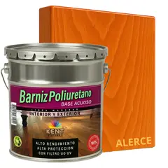 KENT - BARNIZ POLIURETANO BASE AGUA - ALTA RESISTENCIA - TINETA 4G ALERCE