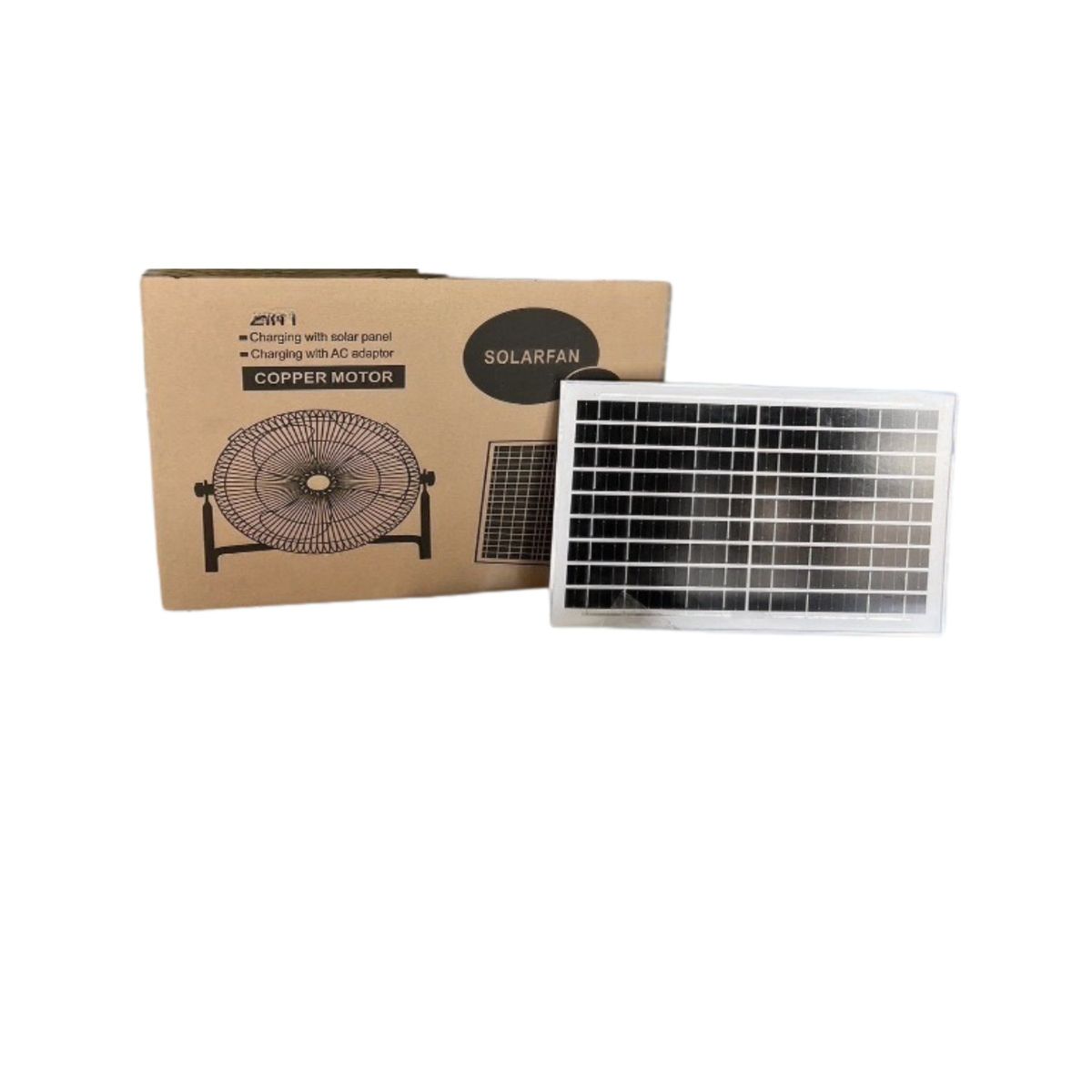 GENERICO - Ventilador Solar Portátil Frescura Sin Electricidad De Mesa