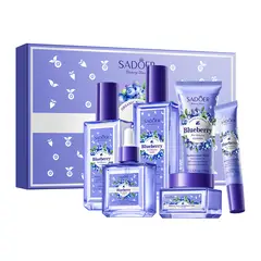 GENERICO - Set Skincare Kit Cuidado Facial Extracto De Arándano Piel Joven y Radiante